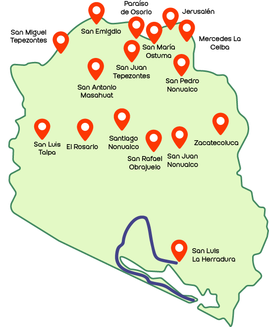 Mapa de la Ruta 6 Sol Playa y Aventura
