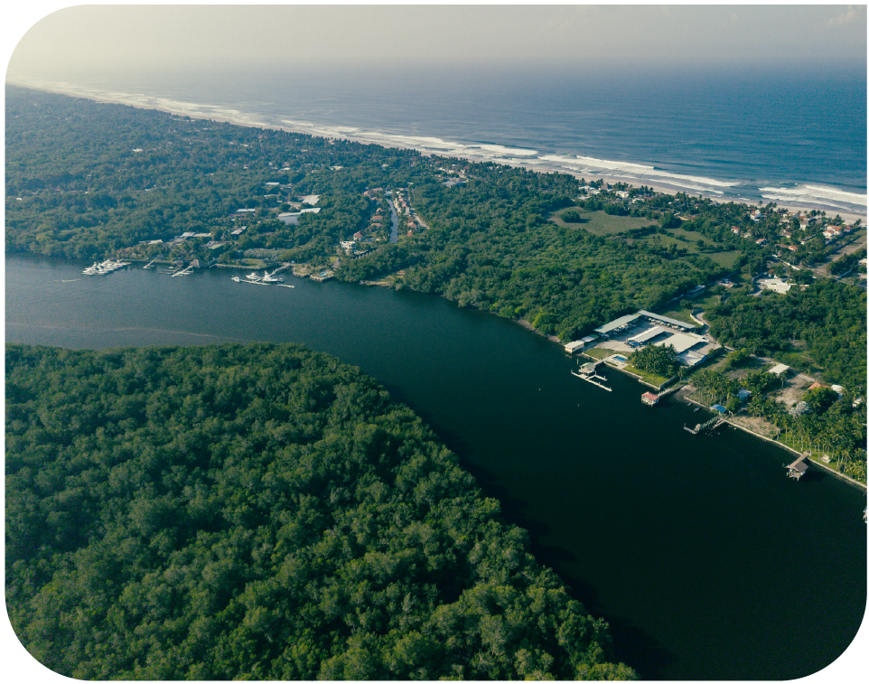 Ruta ecoturística de manglares y biodiversidad costera en Los Nonualcos